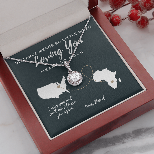 Distance means so little - loving you - For Her, Long Distance