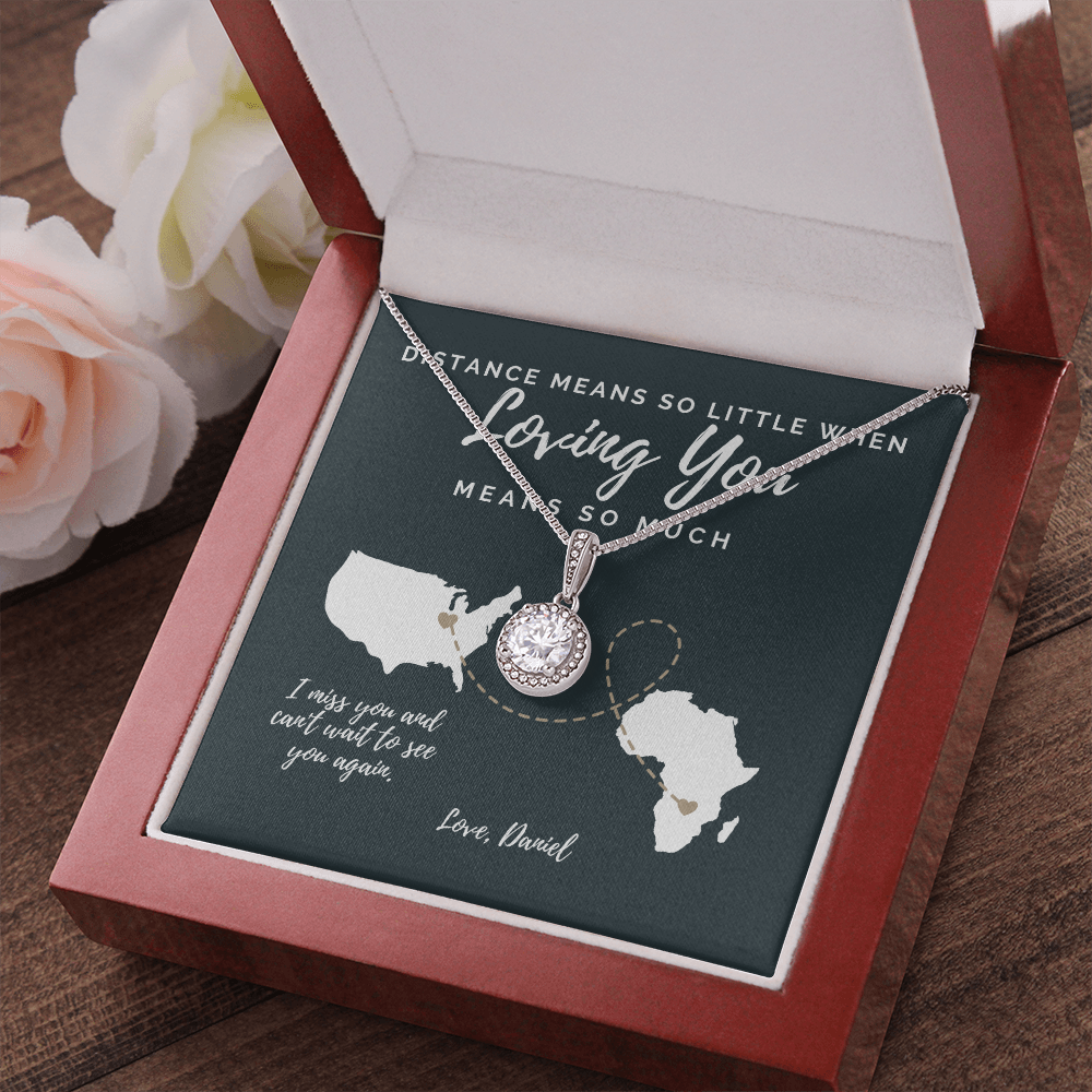 Distance means so little - loving you - For Her, Long Distance