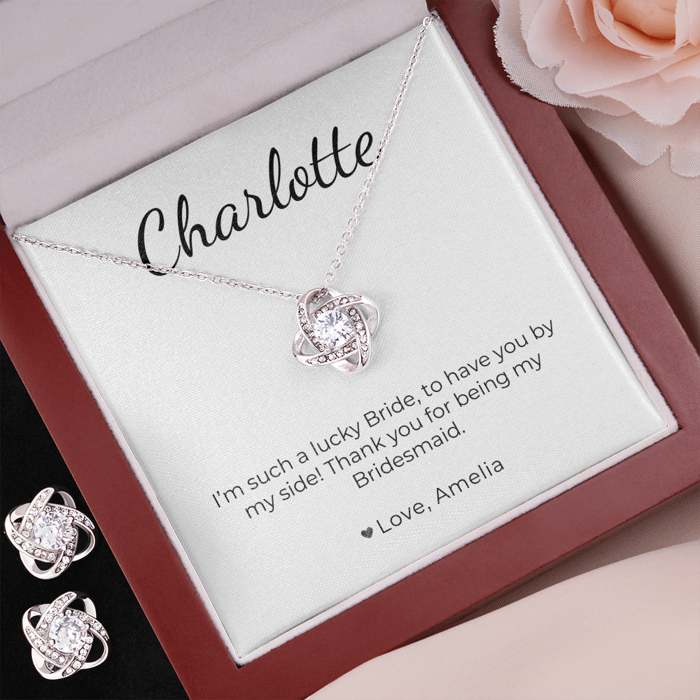 Bridesmaid - such a lucky bride, Set