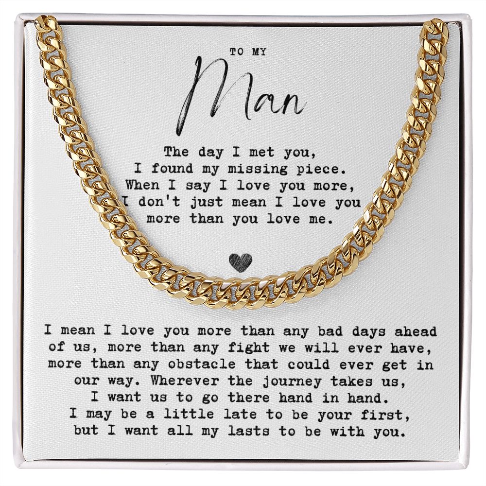 To My Man - The Day I Met You