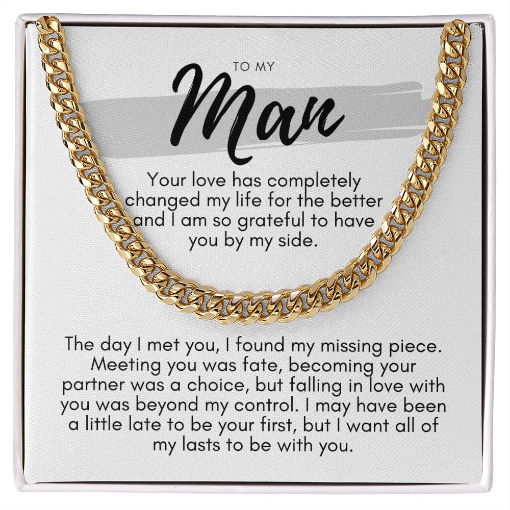 My Man, Life for the Better mm3wbgpb Cuban link