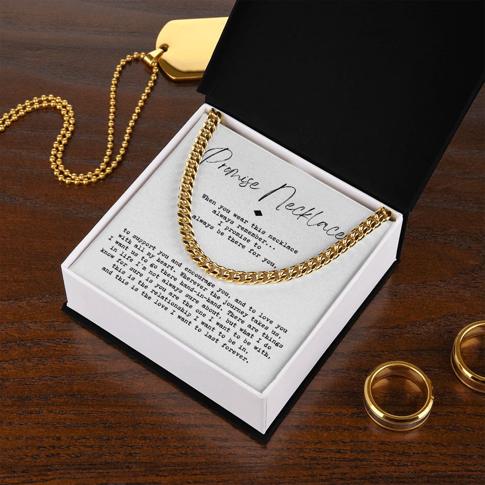 pn1wbg - always there for you Promise Necklace