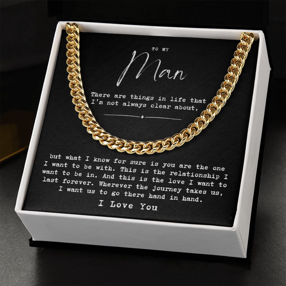To My Man - You are the One