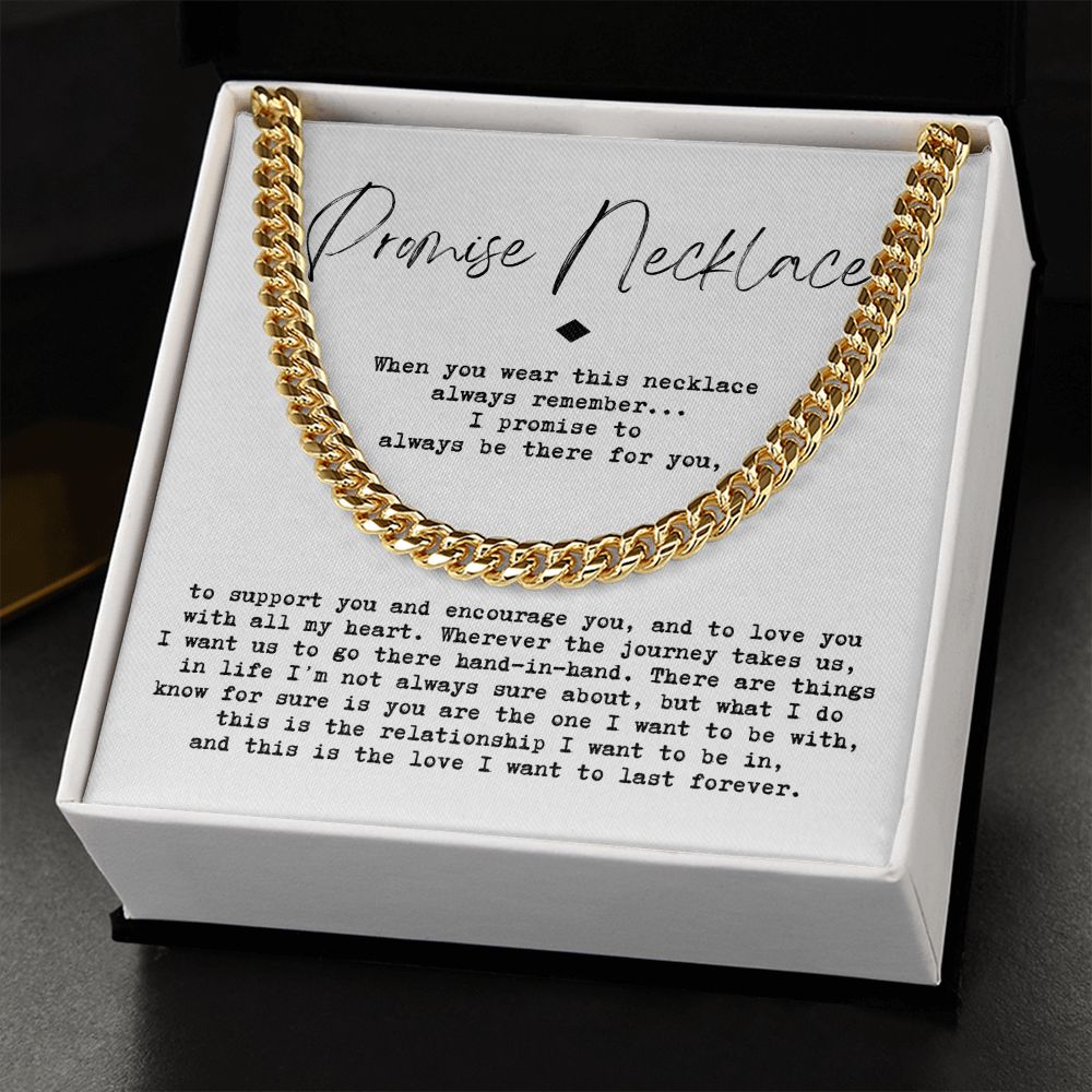 pn1wbg - always there for you Promise Necklace