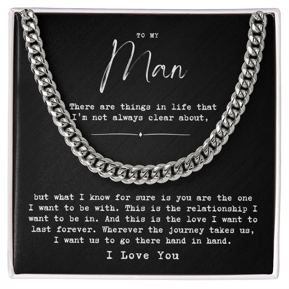To My Man - You are the One
