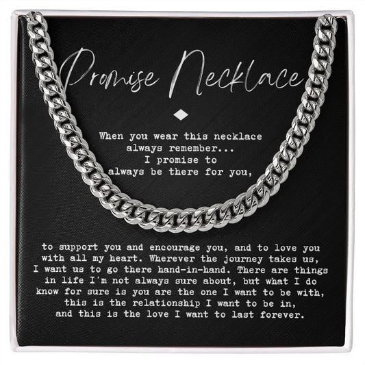 pn1Bbg - always there for you Promise Necklace