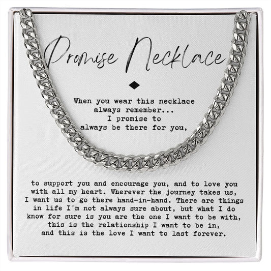 pn1wbg - always there for you Promise Necklace