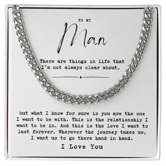 To My Man - You are the One