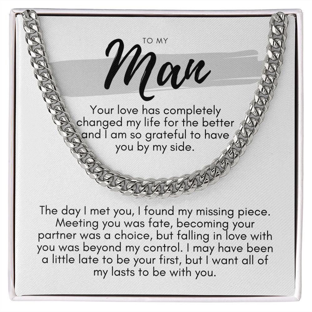 My Man, Life for the Better mm3wbgpb Cuban link