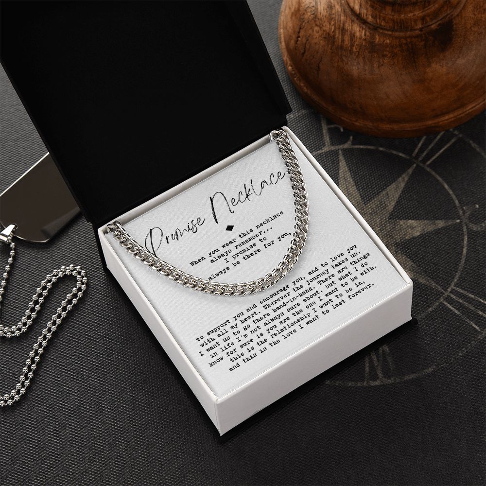 pn1wbg - always there for you Promise Necklace