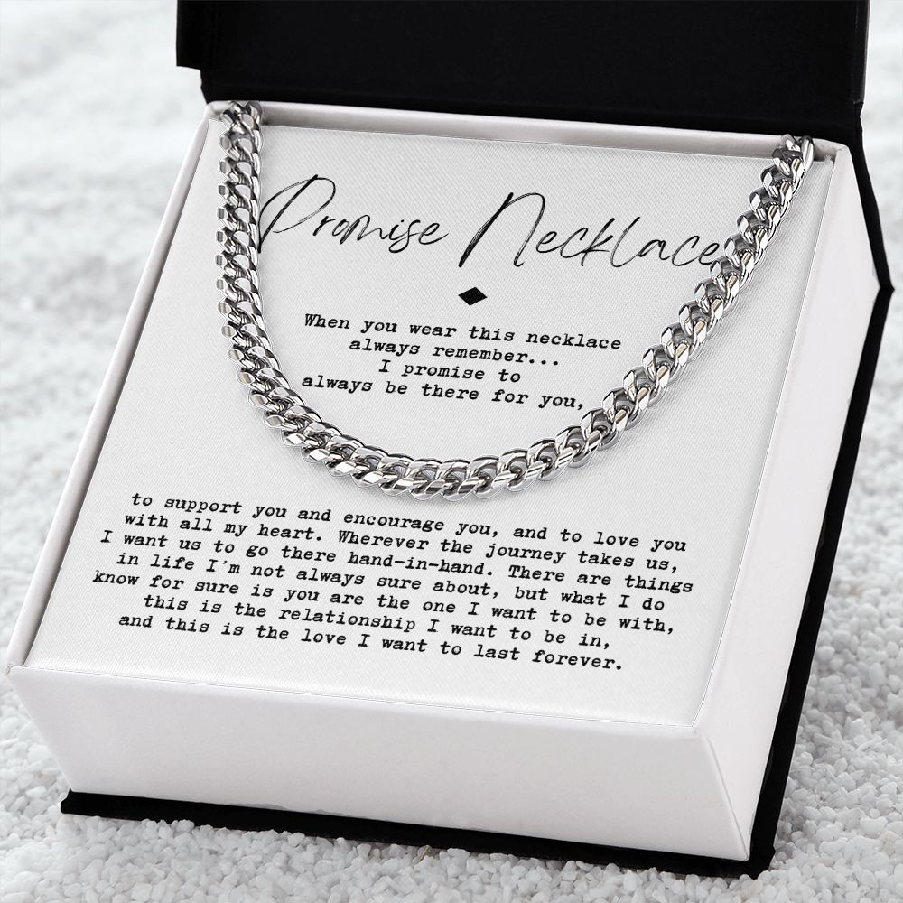 pn1wbg - always there for you Promise Necklace