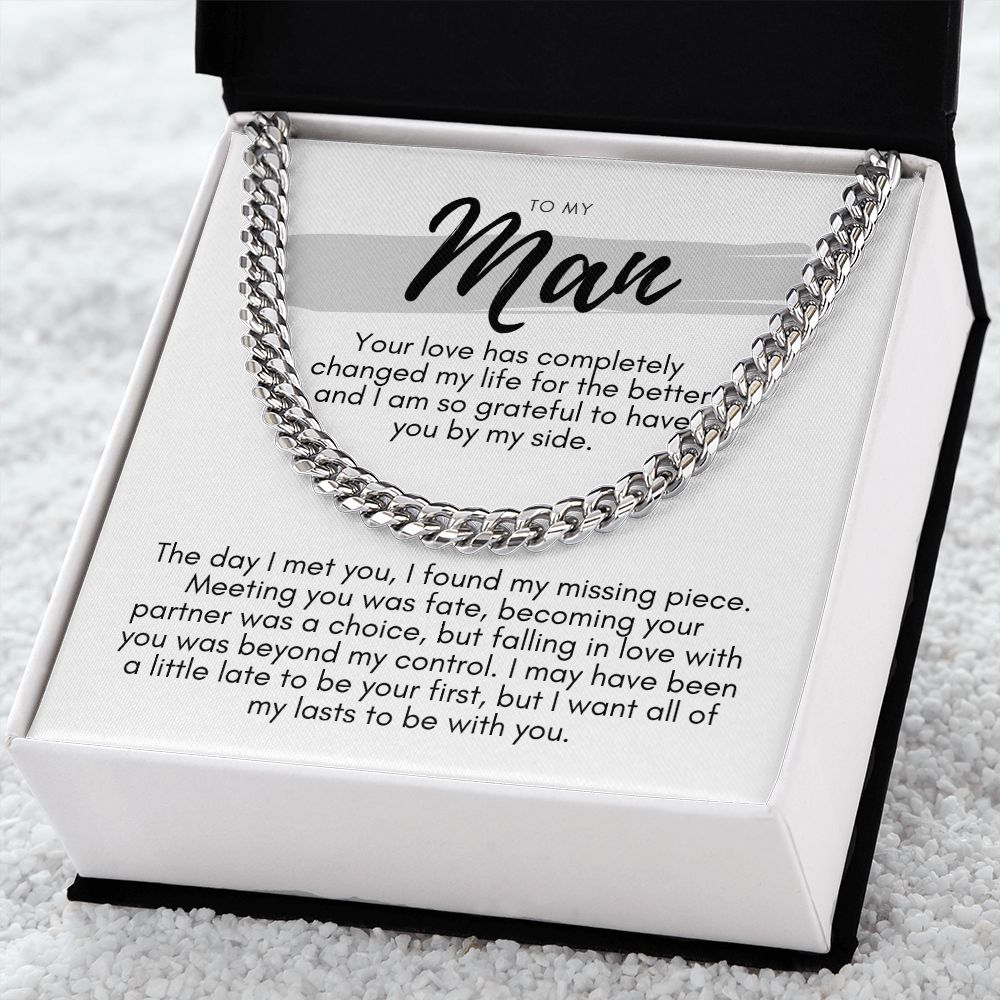 My Man, Life for the Better mm3wbgpb Cuban link
