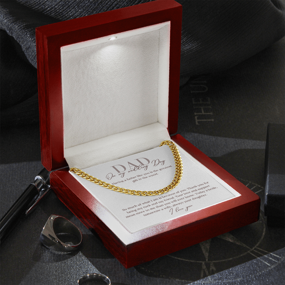 Father of the Bride, the greatest gift