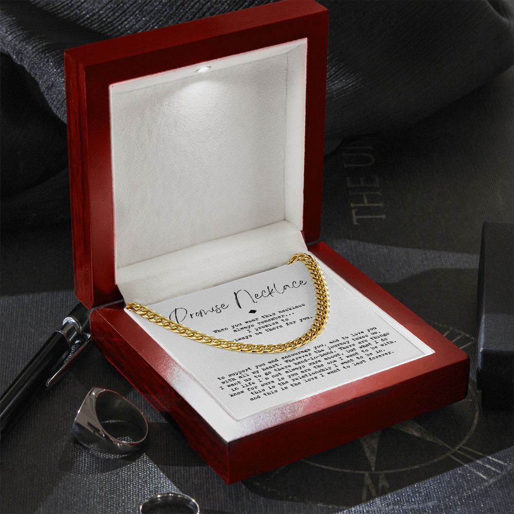 pn1wbg - always there for you Promise Necklace