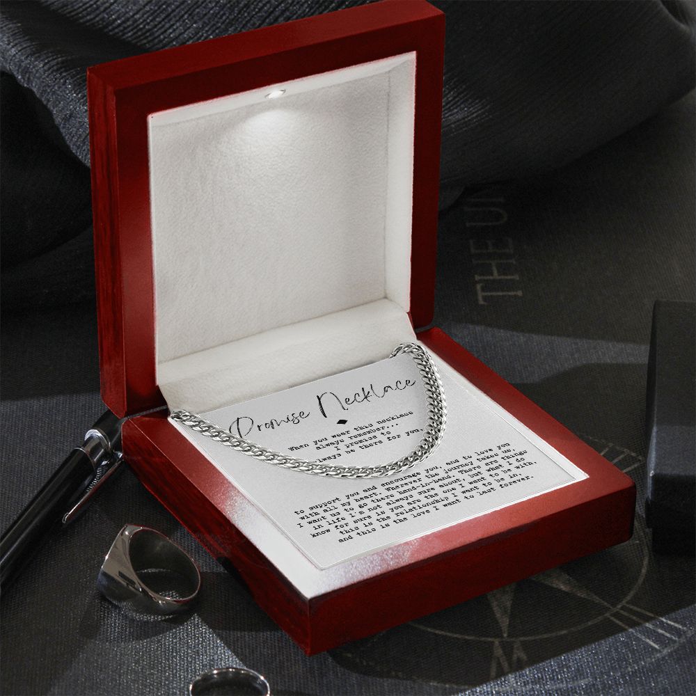 pn1wbg - always there for you Promise Necklace