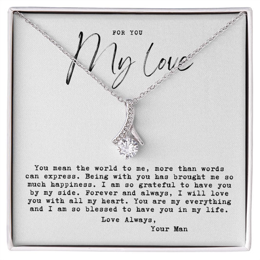 My Love, You Mean the World To Me, ml1wbgdtAB