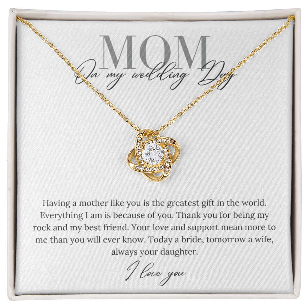 Mother of the Bride, greatest gift, gray
