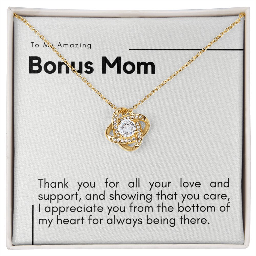 To My Bonus Mom, bnsm1, love and support - swiss white
