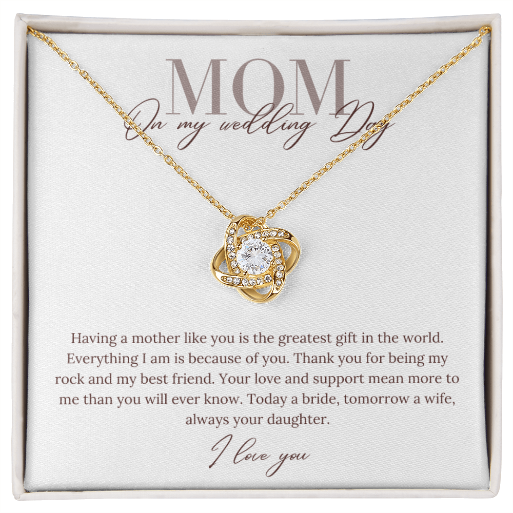 Mother of the Bride, greatest gift, bronze
