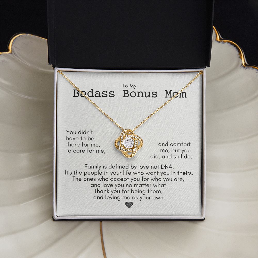 Bonus Mom, badass, love not DNA 2