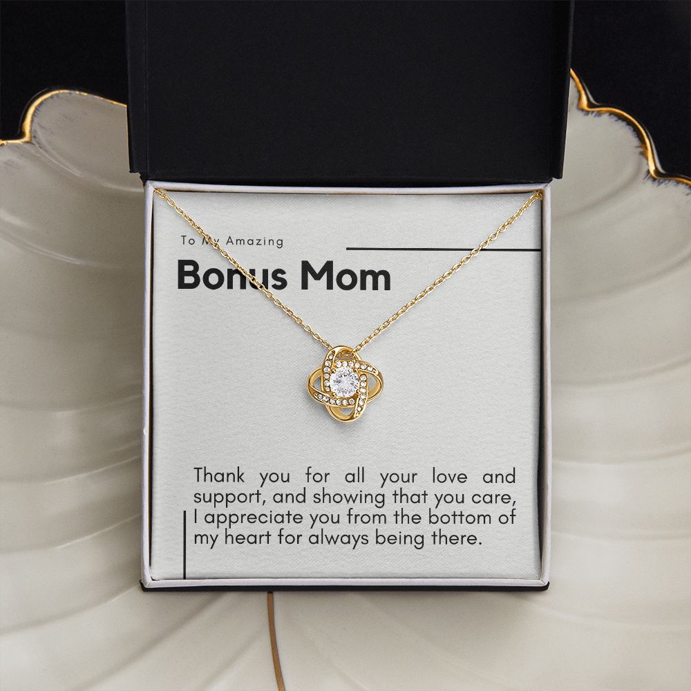 To My Bonus Mom, bnsm1, love and support - swiss white