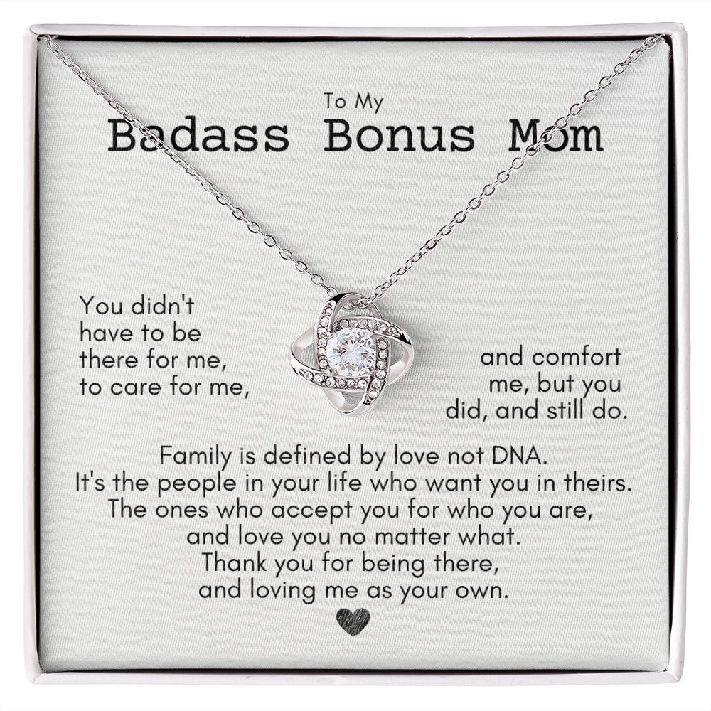 Bonus Mom, badass, love not DNA 2