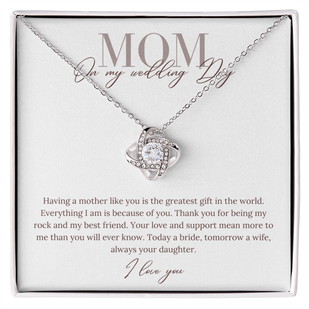 Mother of the Bride, greatest gift, bronze