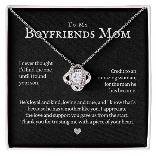 Boyfriends Mom, i never thought, plain vintage black
