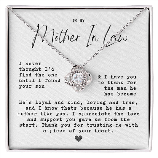 To My Mother-In-Law, I never thought