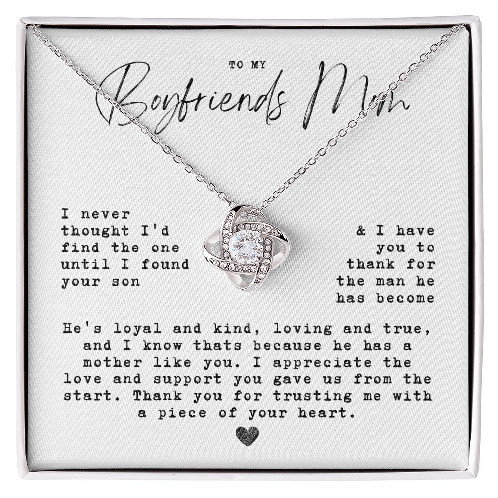 To My boyfriends mom