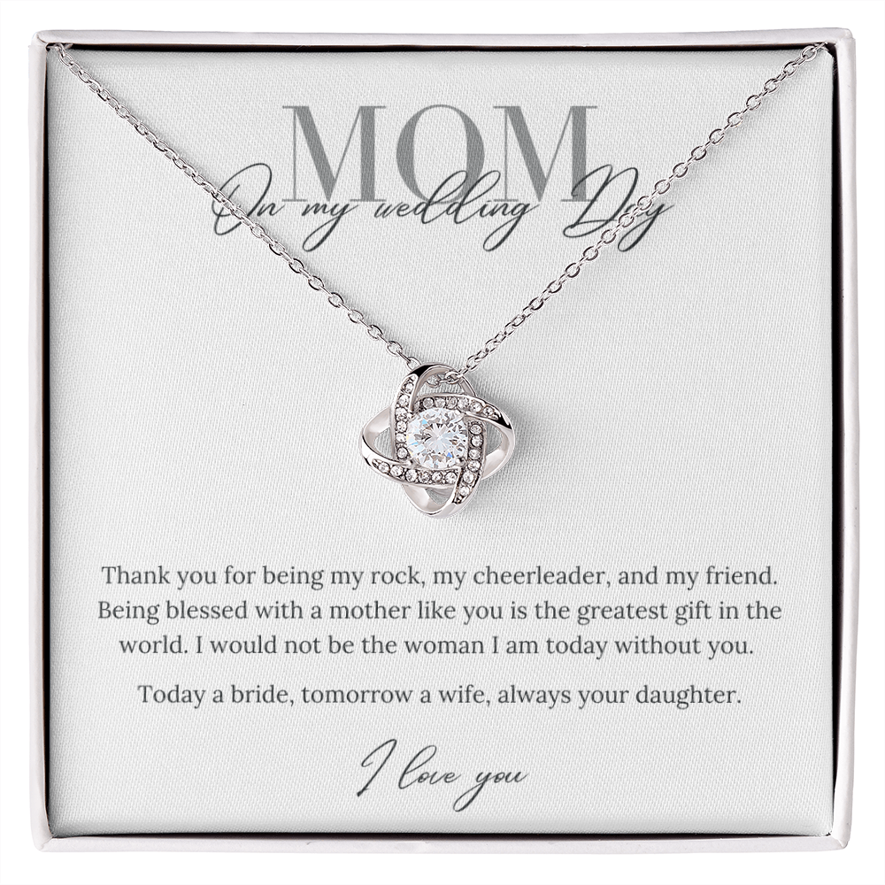 Mother of the Bride, my rock, gray