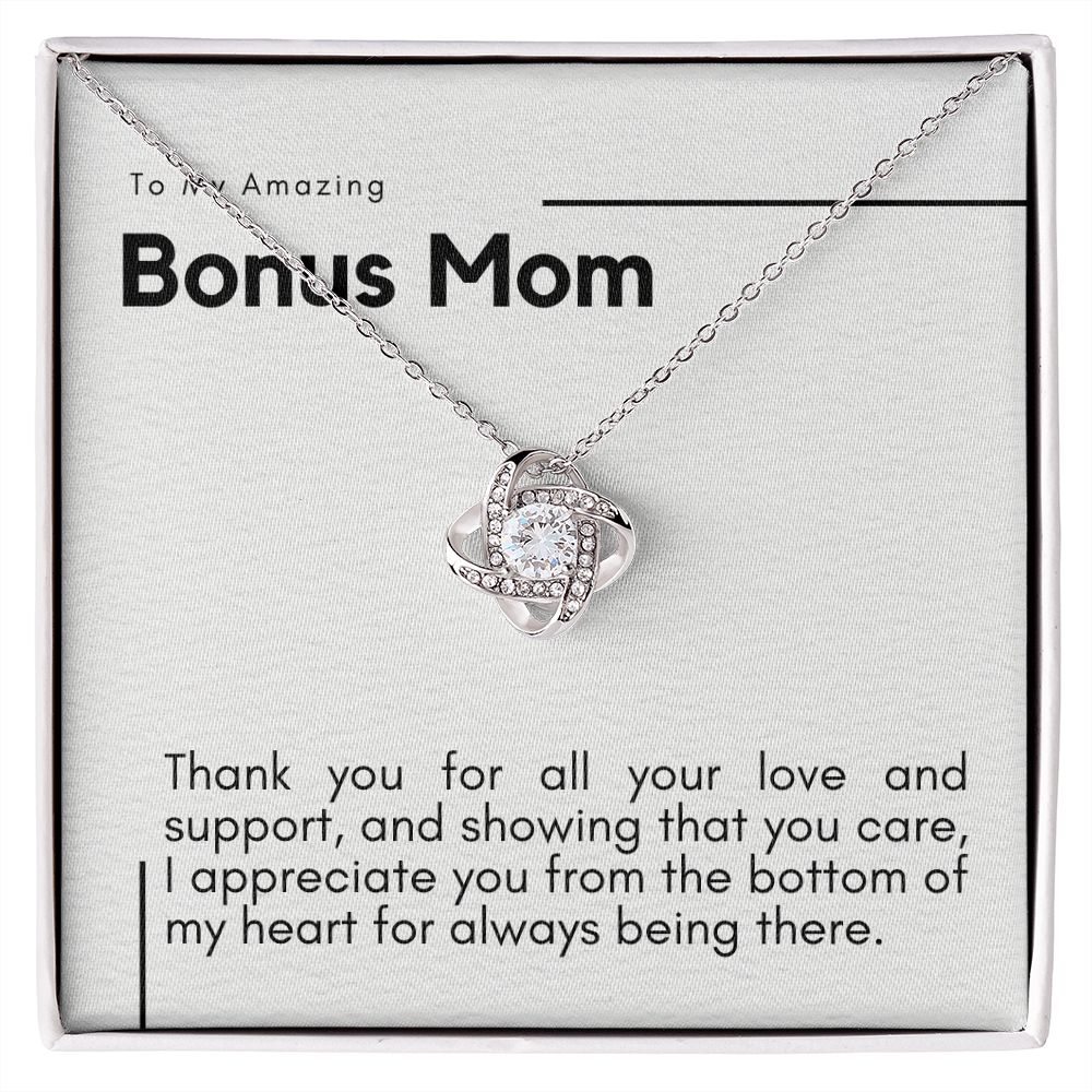 To My Bonus Mom, bnsm1, love and support - swiss white