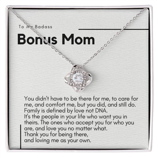 Bonus Mom Gift, bnsm4, badass, love not DNA - swiss white