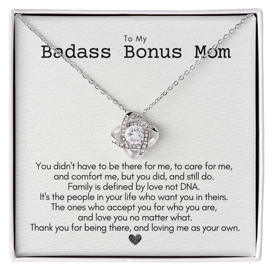 Bonus Mom, badass, love not DNA