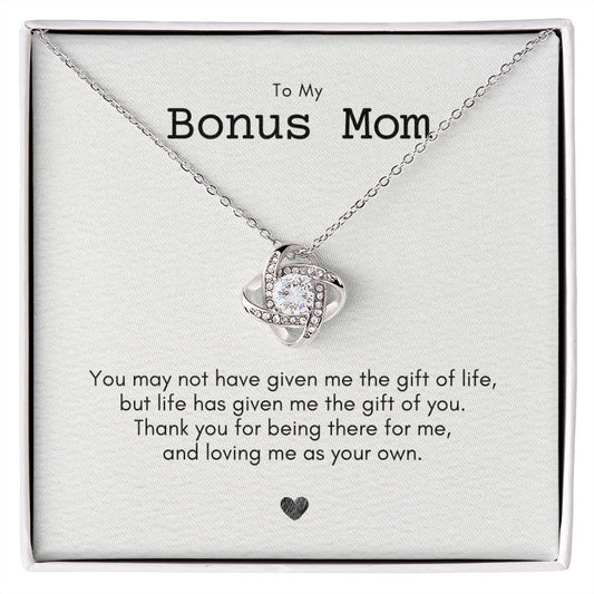 Bonus Mom, thank you for being there