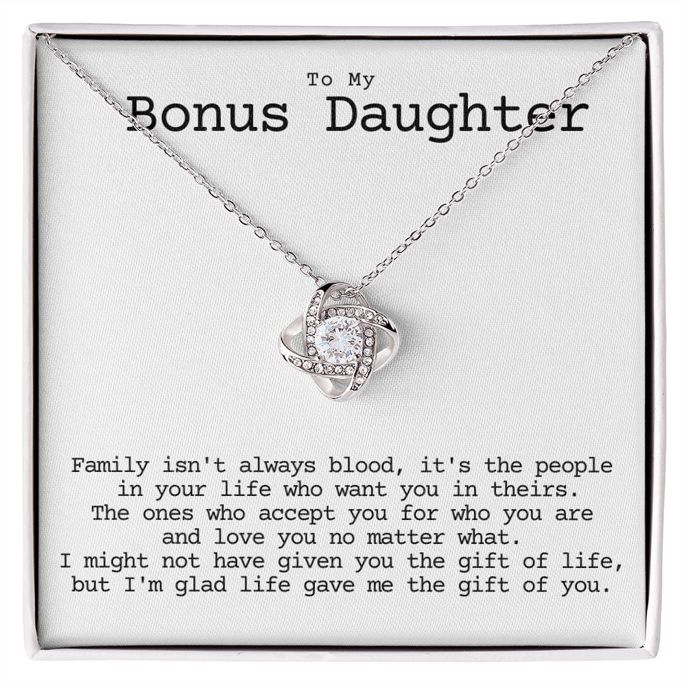 bonus daughter, family isnt always Bonus mom and daughter