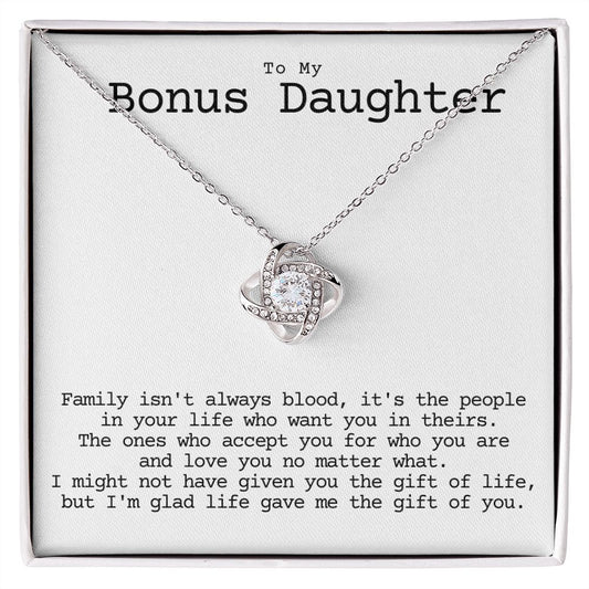 bonus daughter, family isnt always Bonus mom and daughter
