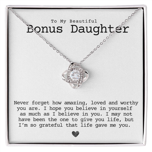 bonus daughter, never forget how amazing Bonus mom and daughter