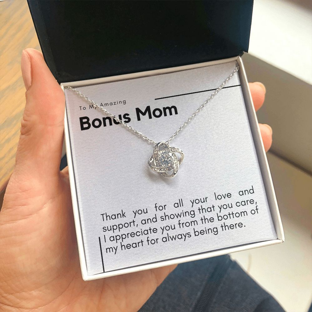 To My Bonus Mom, bnsm1, love and support - swiss white