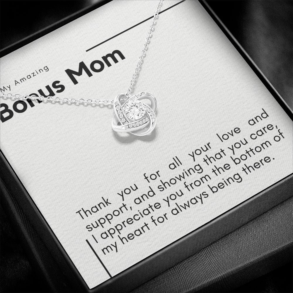 To My Bonus Mom, bnsm1, love and support - swiss white