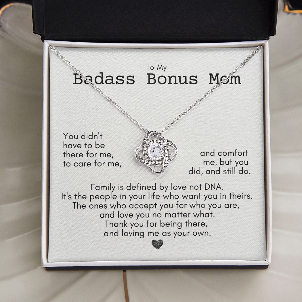 Bonus Mom, badass, love not DNA 2