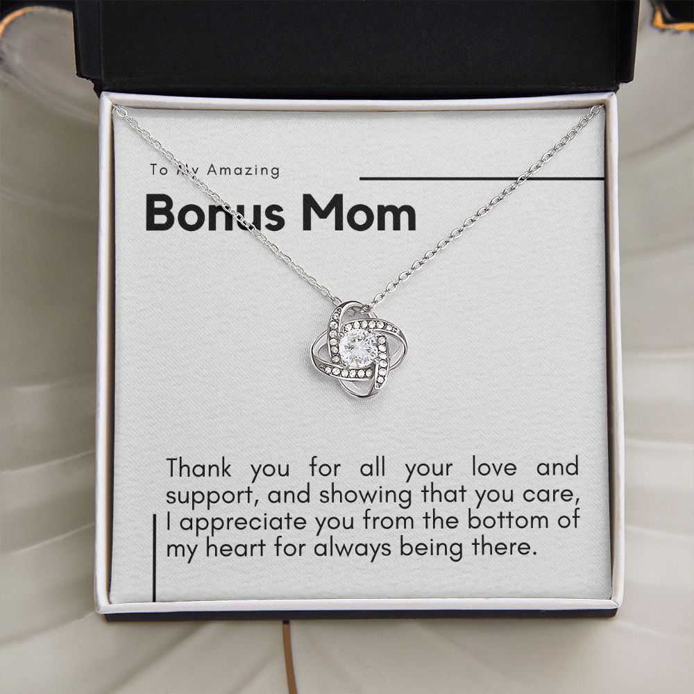 To My Bonus Mom, bnsm1, love and support - swiss white