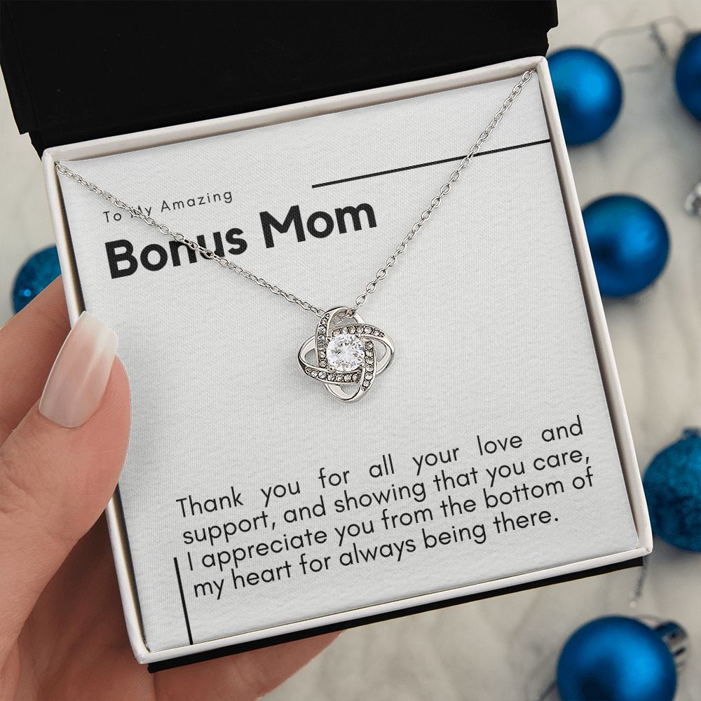 To My Bonus Mom, bnsm1, love and support - swiss white