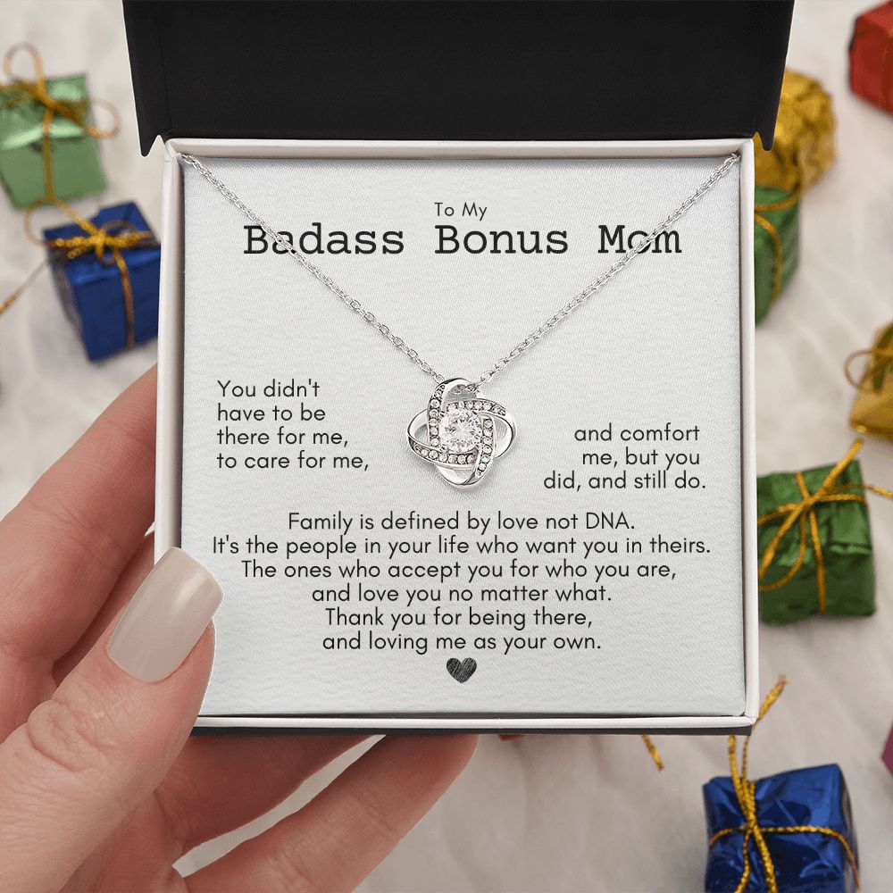 Bonus Mom, badass, love not DNA 2