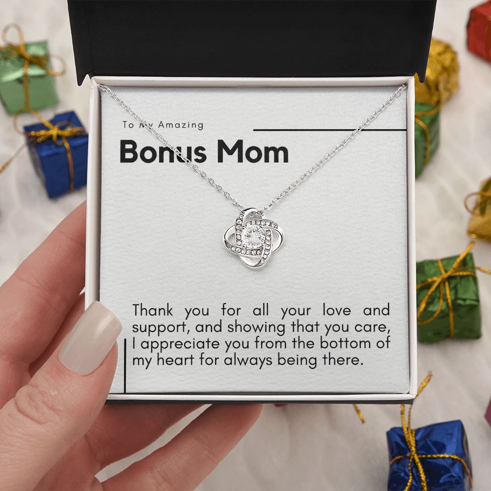 To My Bonus Mom, bnsm1, love and support - swiss white
