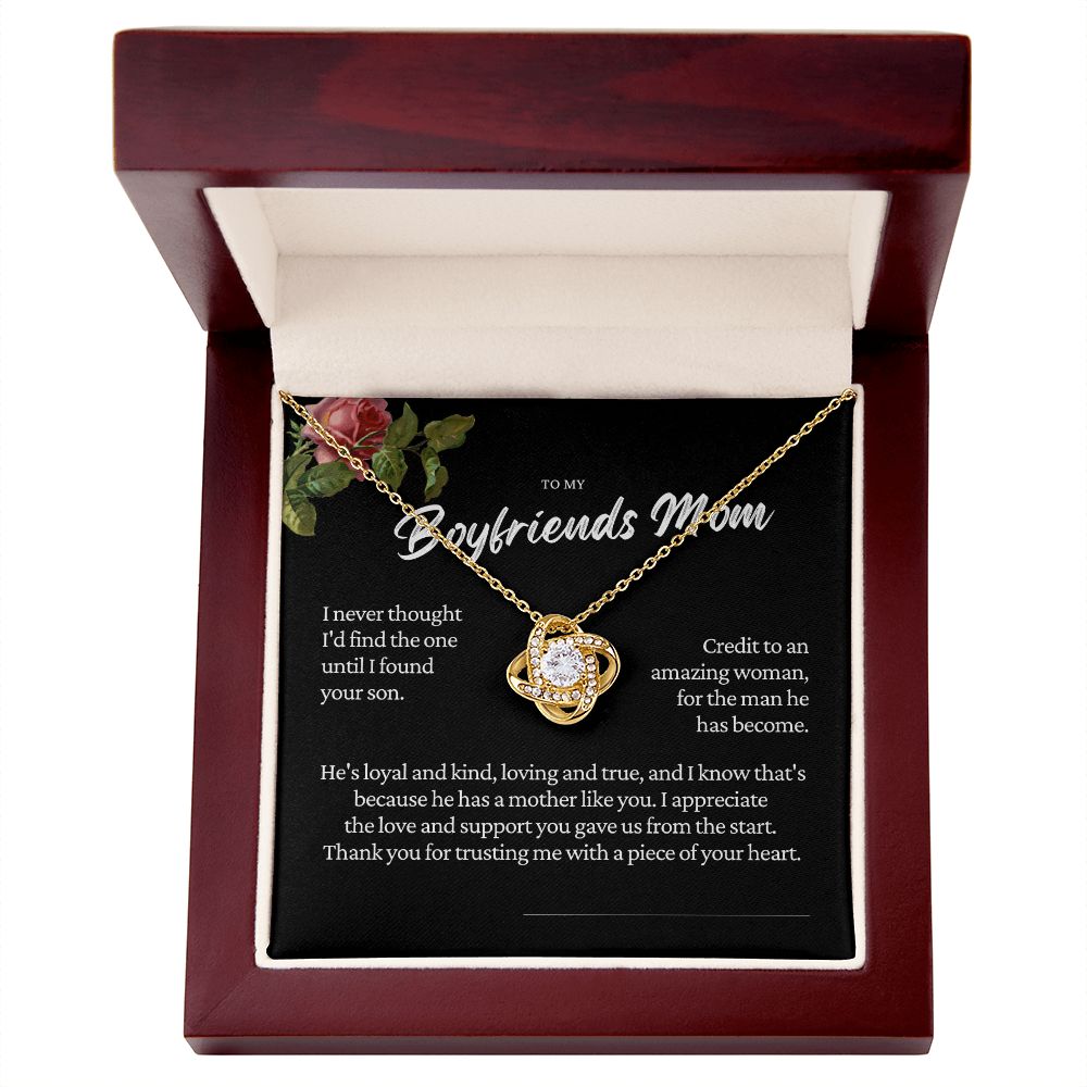 Boyfriends Mom, i never thought, rose black