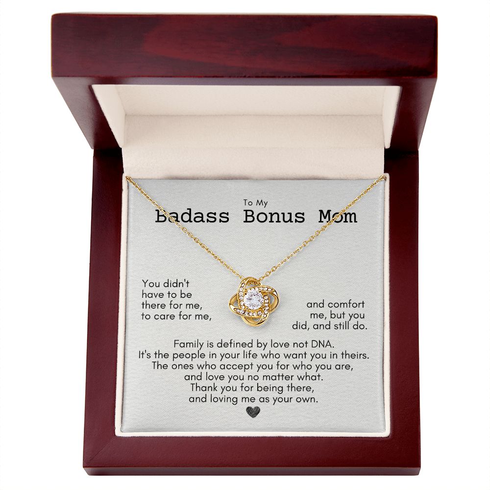 Bonus Mom, badass, love not DNA 2