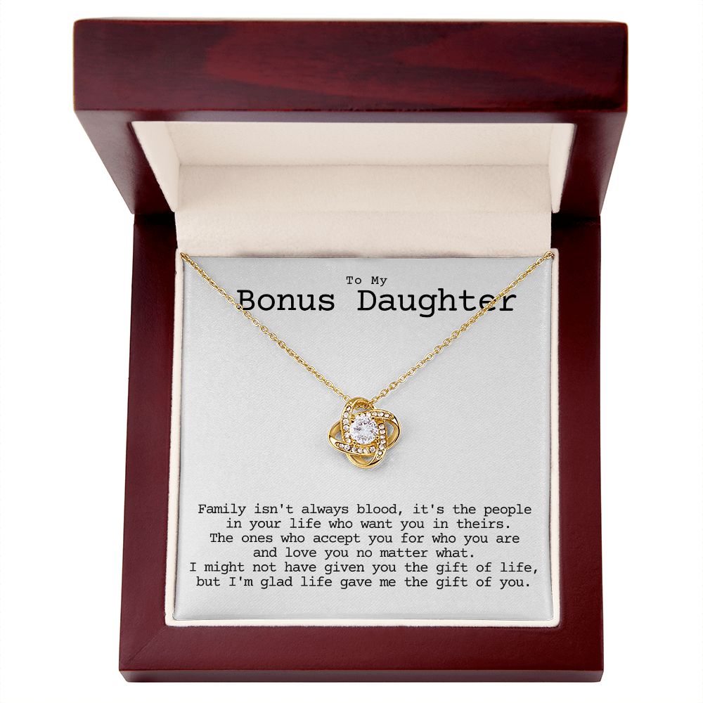 bonus daughter, family isnt always Bonus mom and daughter