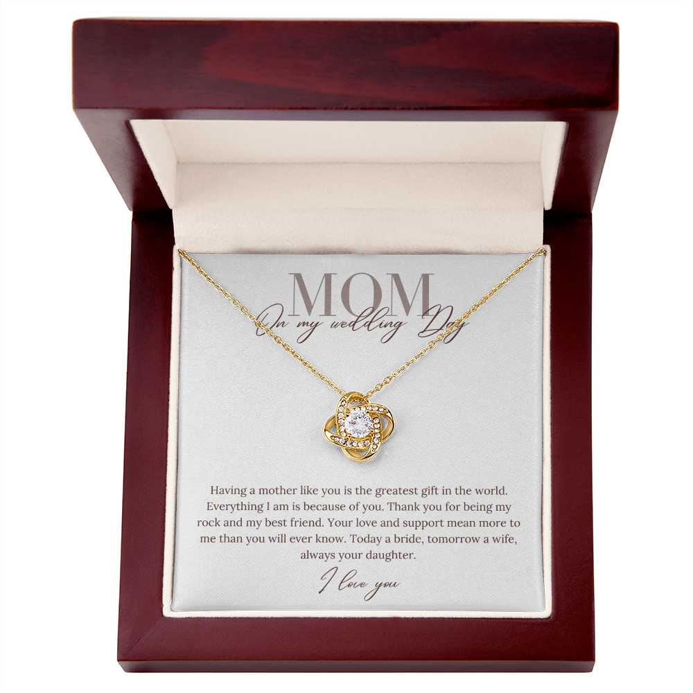 Mother of the Bride, greatest gift, bronze