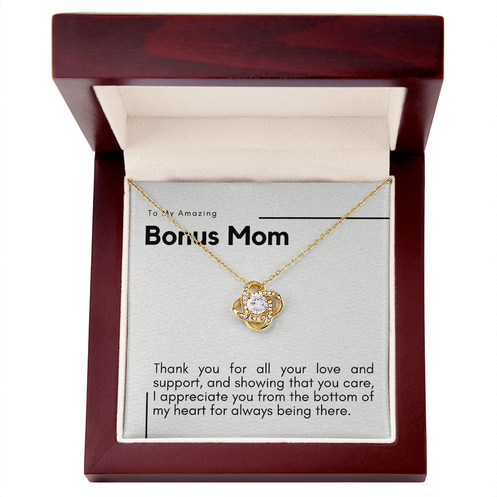 To My Bonus Mom, bnsm1, love and support - swiss white